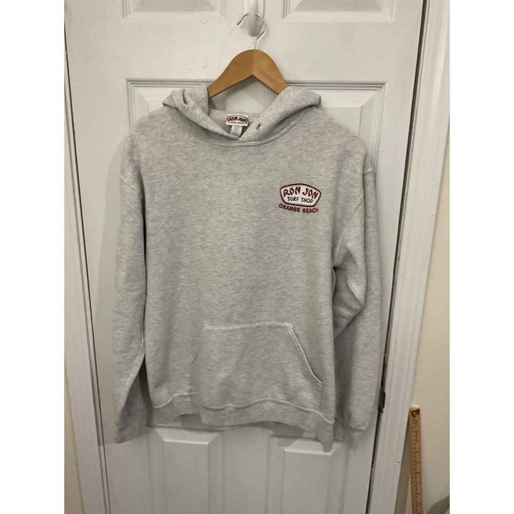 Ron Jon Surf Shop Orange Beach Hoodie Men’s Medium Grey